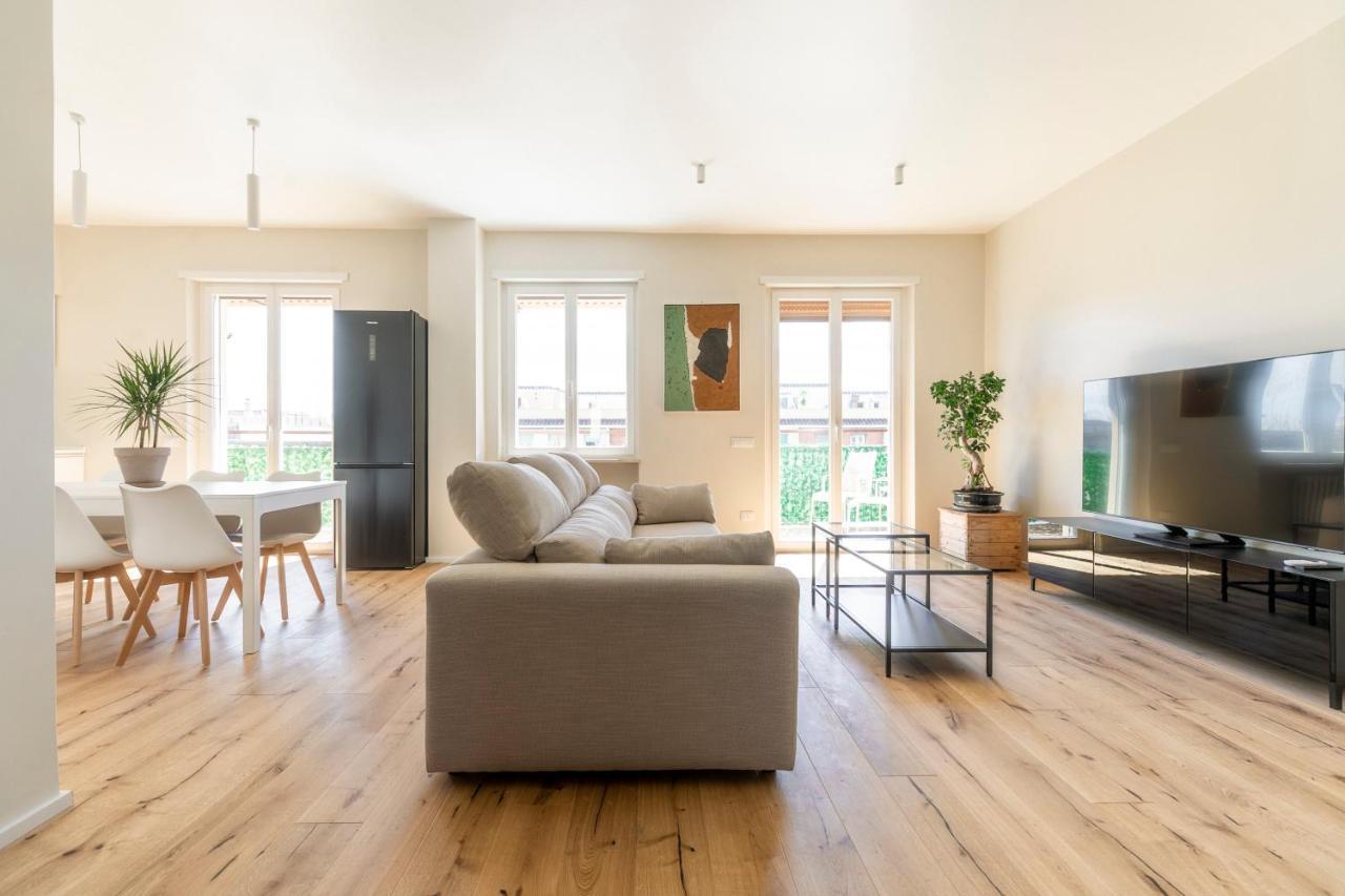 La Dolce Vita - Sunny Penthouse Trastevere Station 100Sqm Roma Esterno foto